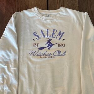 Salem Witches Club Cream Shirt